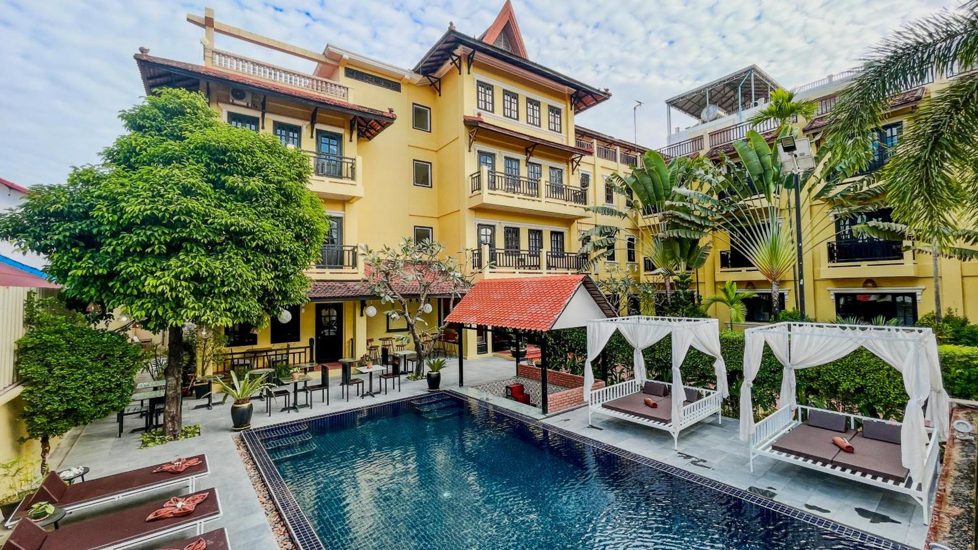 Villa Indochine D'Angkor Siem Reap Ngoại thất bức ảnh