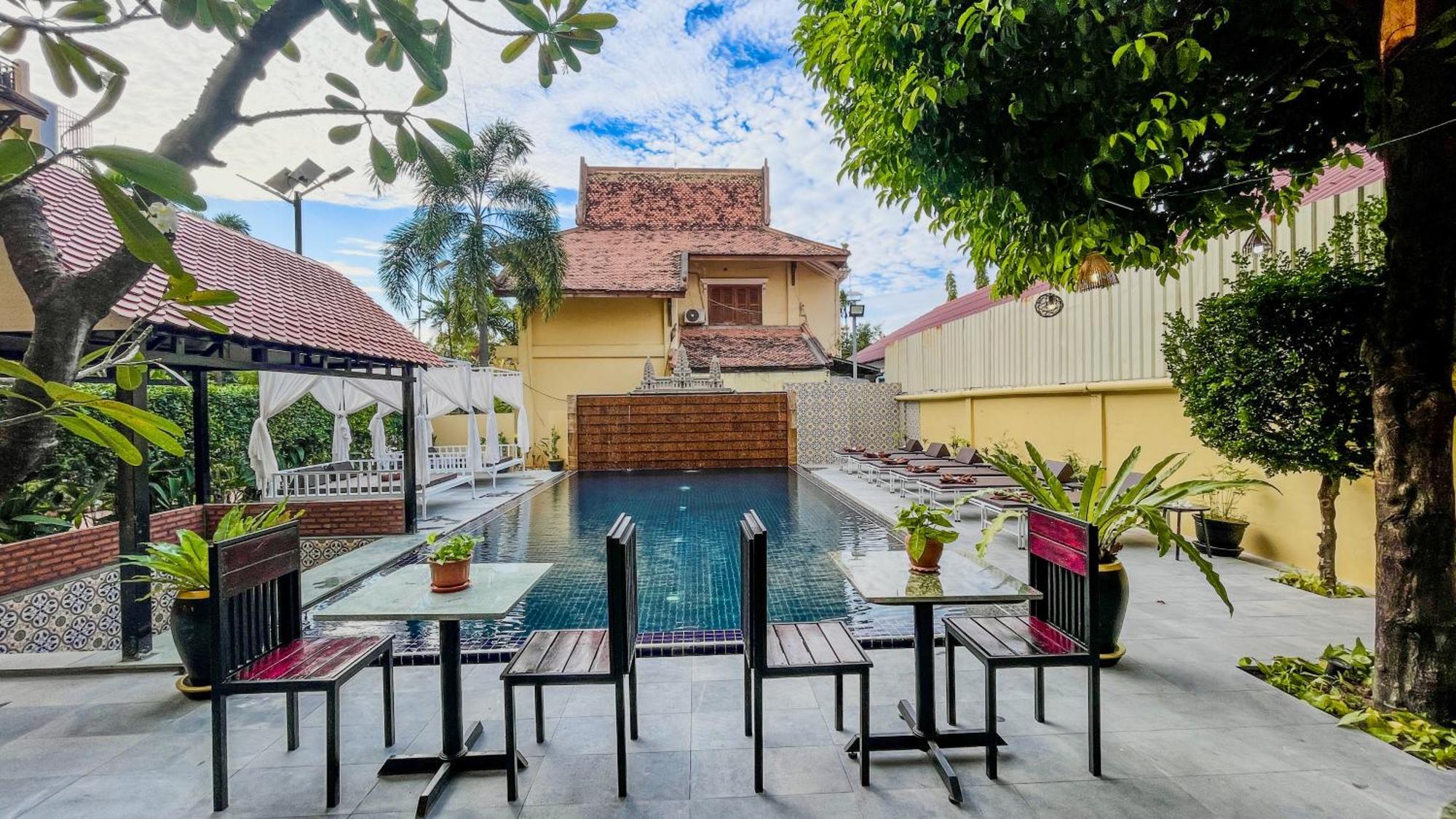 Villa Indochine D'Angkor Siem Reap Ngoại thất bức ảnh