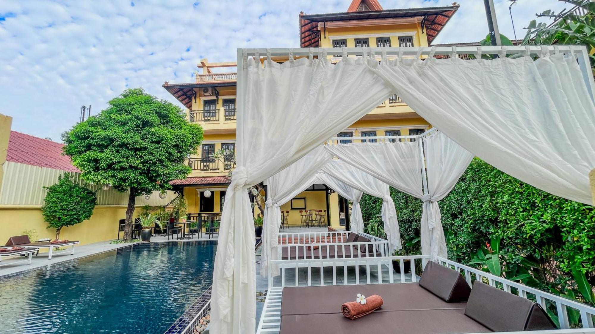 Villa Indochine D'Angkor Siem Reap Ngoại thất bức ảnh