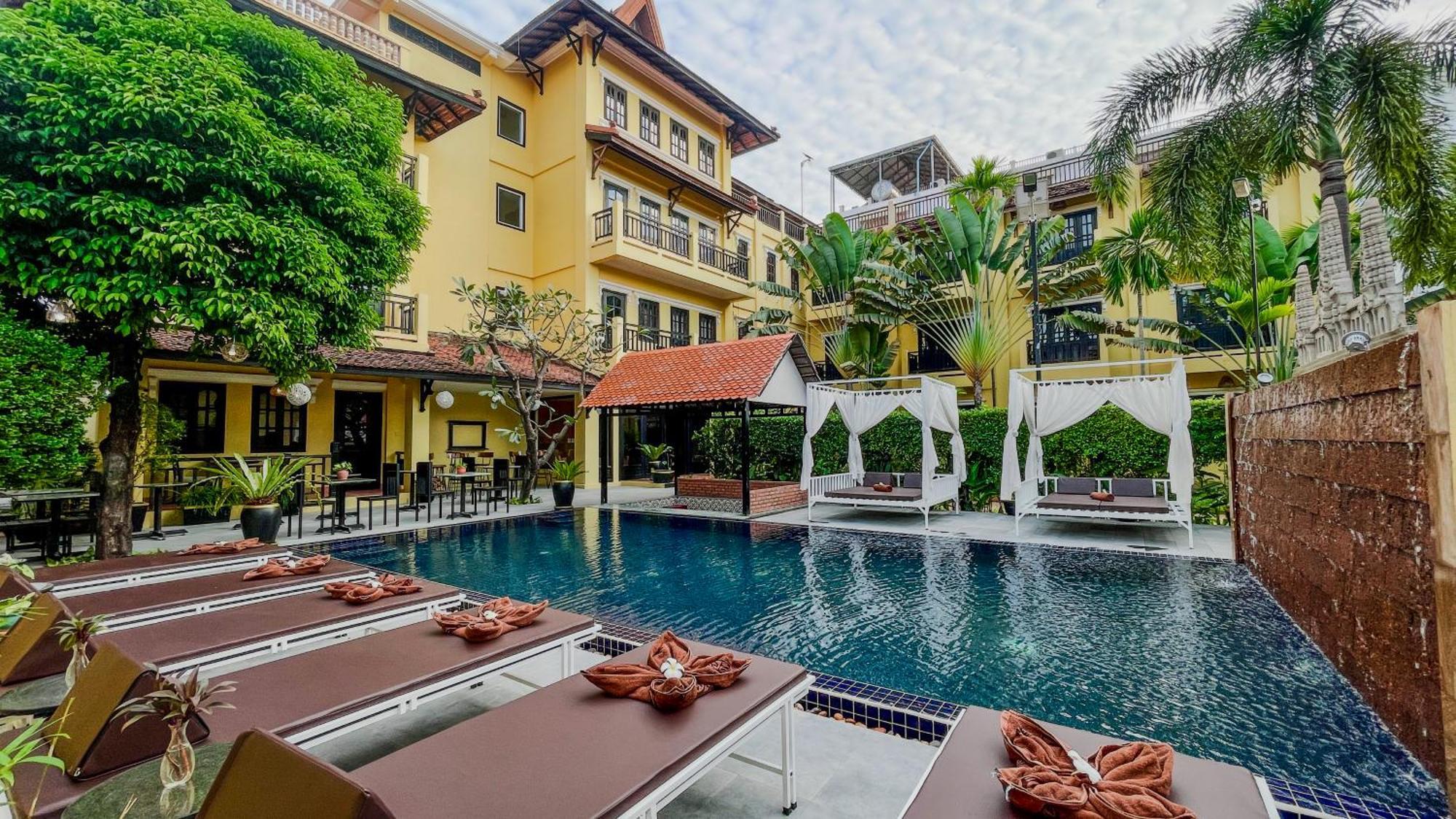 Villa Indochine D'Angkor Siem Reap Ngoại thất bức ảnh