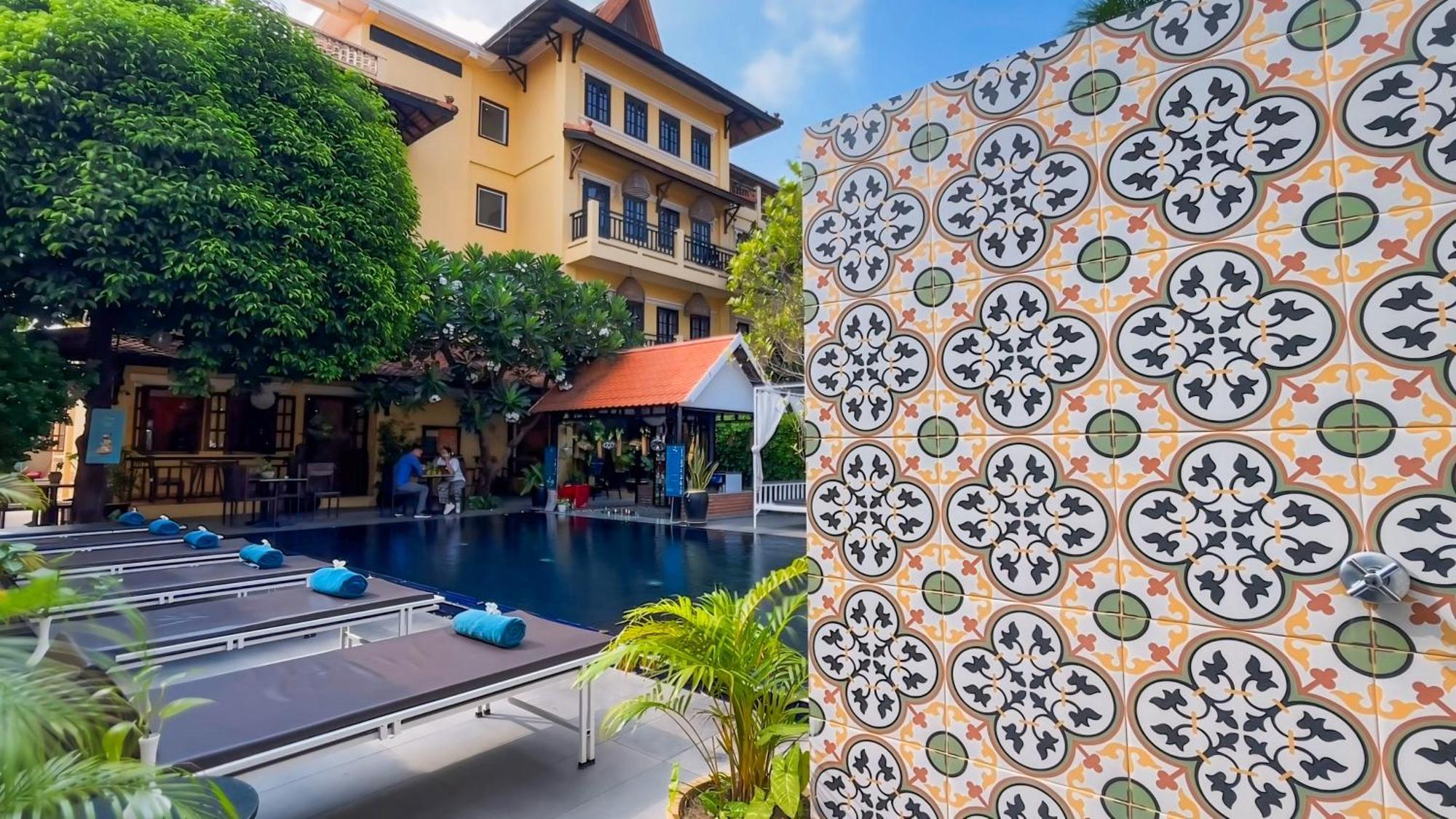 Villa Indochine D'Angkor Siem Reap Ngoại thất bức ảnh