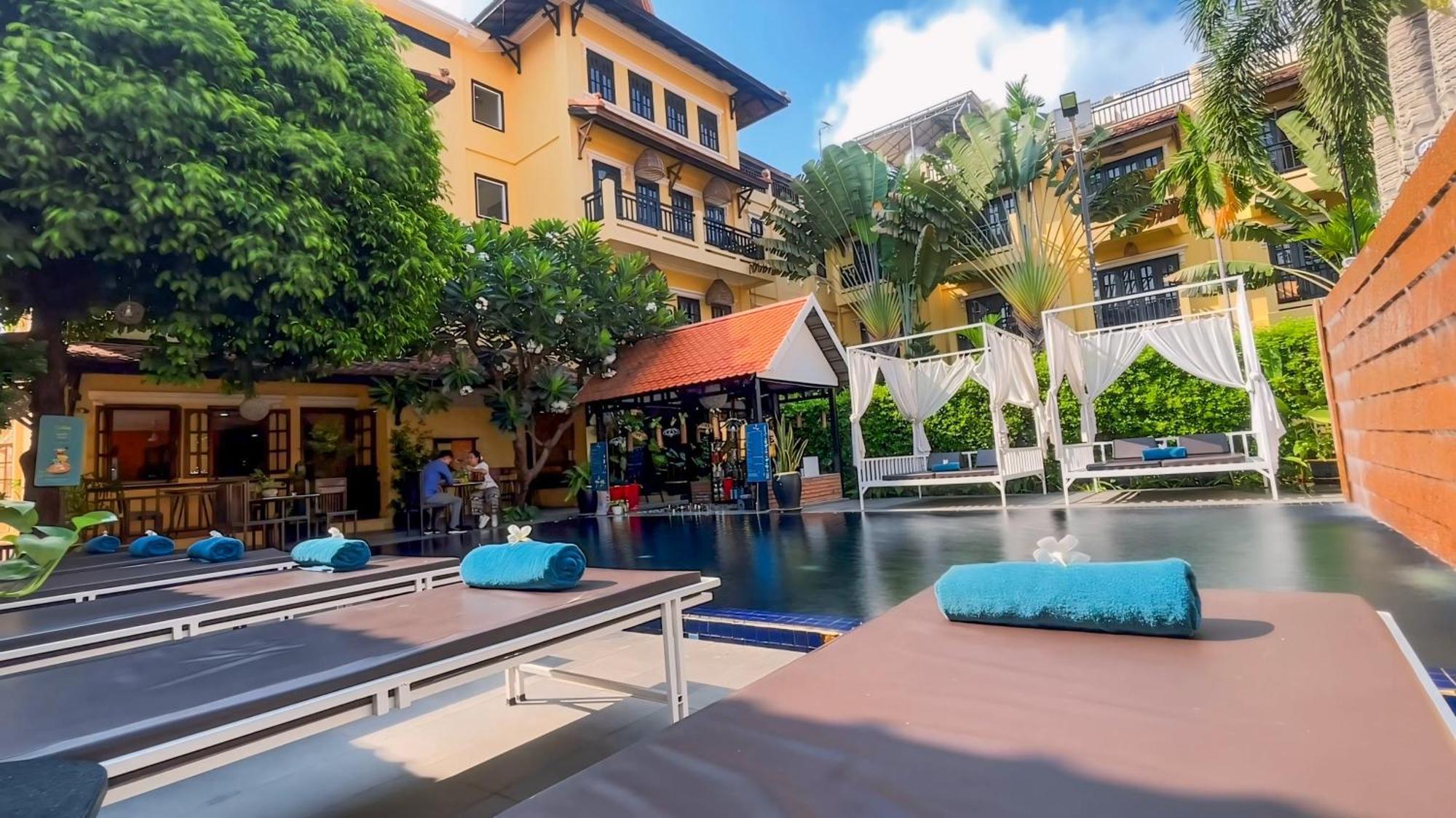 Villa Indochine D'Angkor Siem Reap Ngoại thất bức ảnh